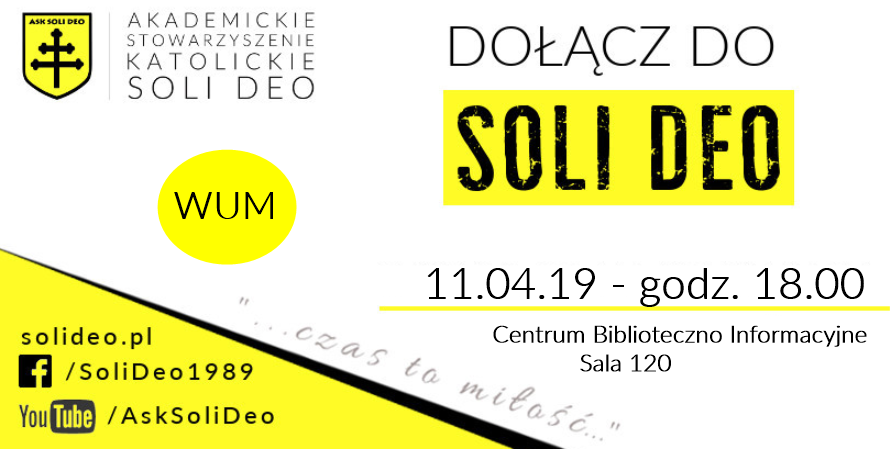 Wstąp do Soli Deo